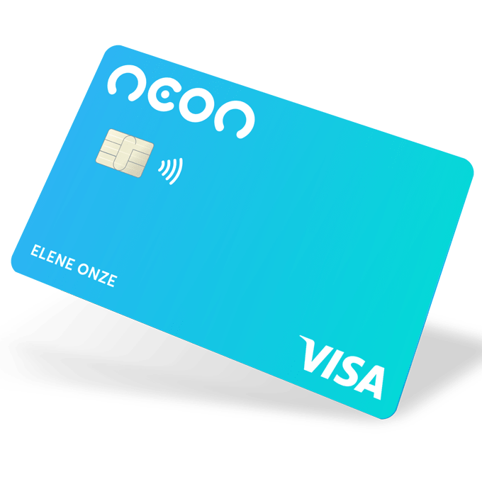 Banco Neon e seus cartões