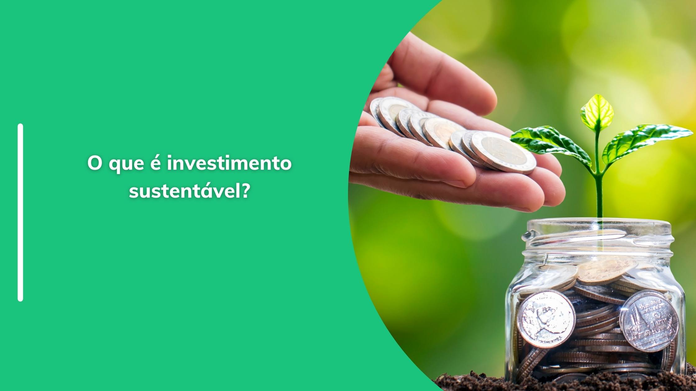 investimento sustentável o que é e como funciona?