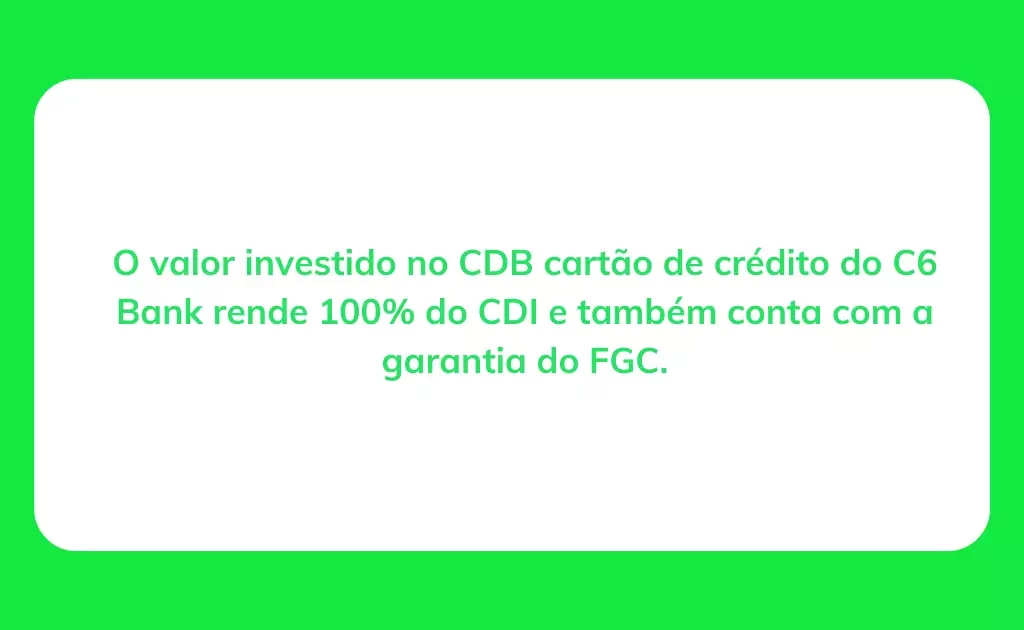 cdb cartão de crédito banco inter
