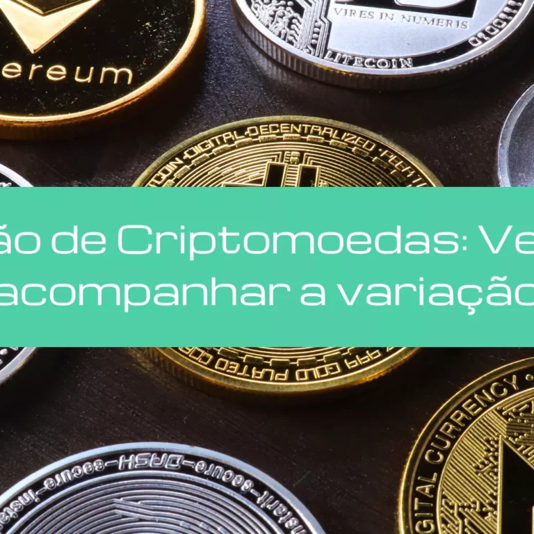 Cotação de criptomoedas: Veja onde acompanhar as variações