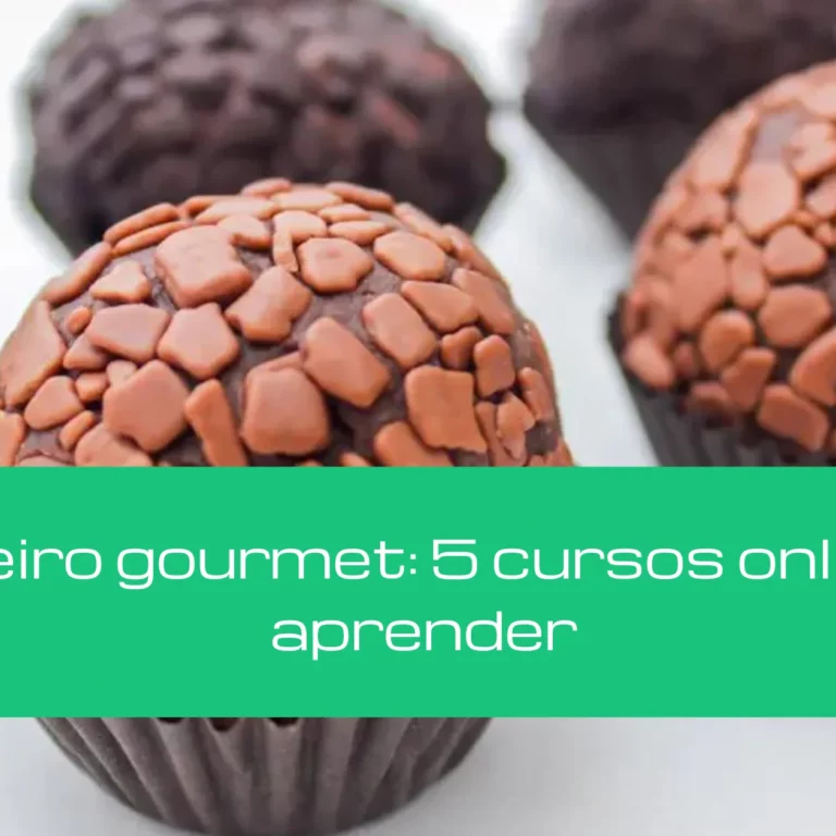 Brigadeiro gourmet: 5 cursos online para aprender