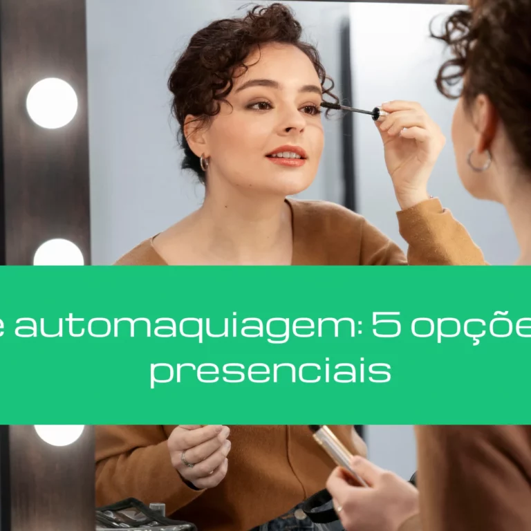 Curso de automaquiagem: 5 opções online e presenciais