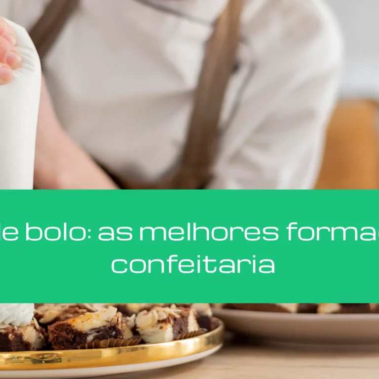Curso de bolo: as melhores formações em confeitaria