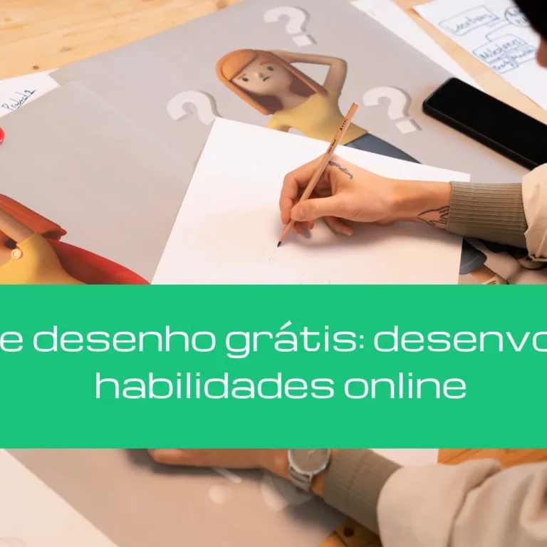 Curso de desenho grátis: desenvolva suas habilidades online