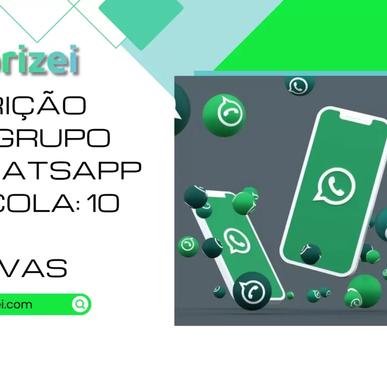 Descrição para grupo de Whatsapp de escola: 10 ideias criativas