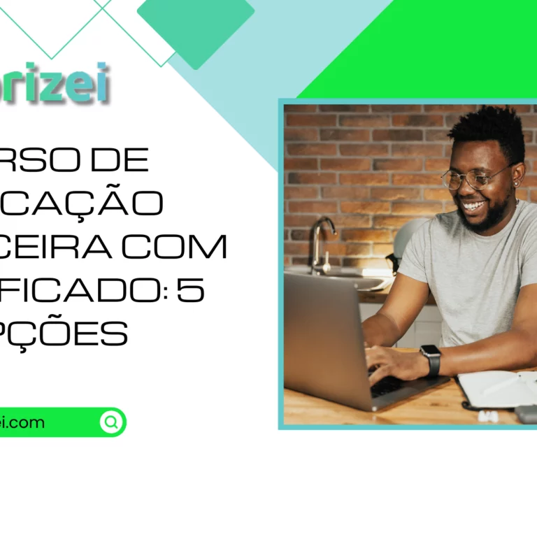 Curso de Educação Financeira com Certificado: 5 opções