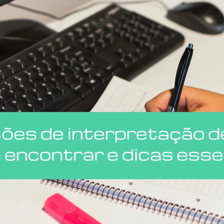 Questões de interpretação de texto: onde encontrar e dicas essenciais