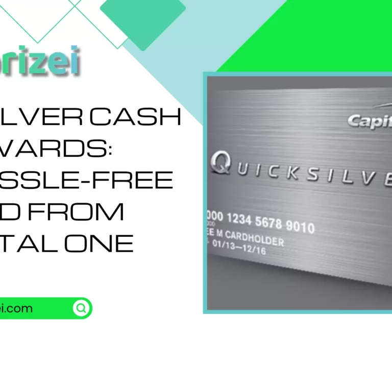Quicksilver Cash Rewards: The Hassle-Free Card from Capital One