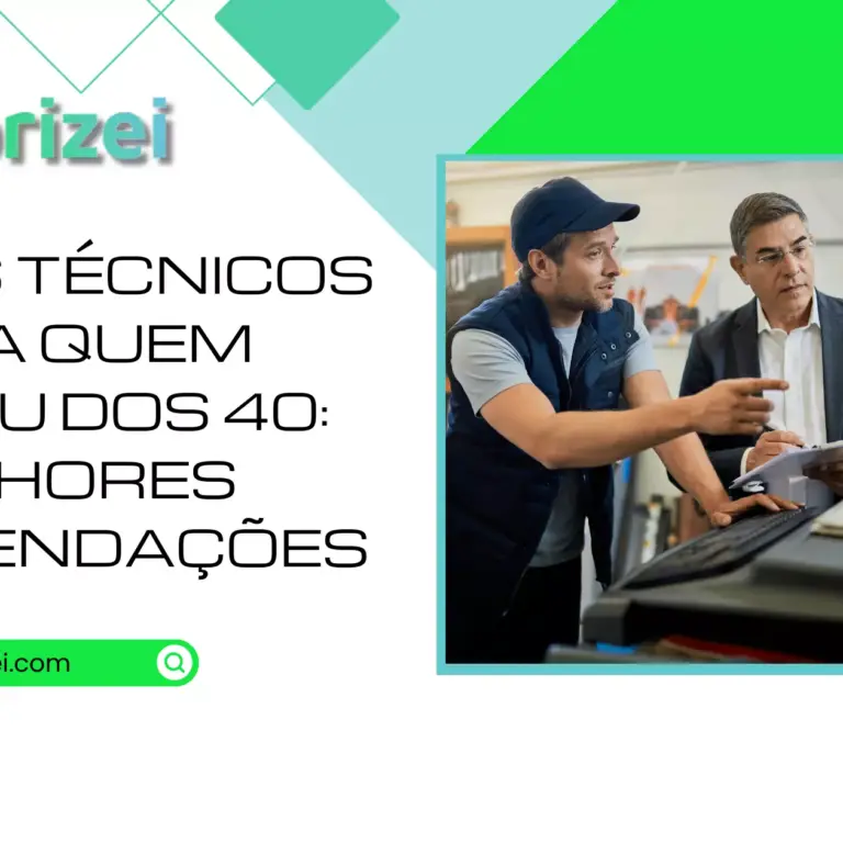 Cursos técnicos para quem passou dos 40: 7 opções