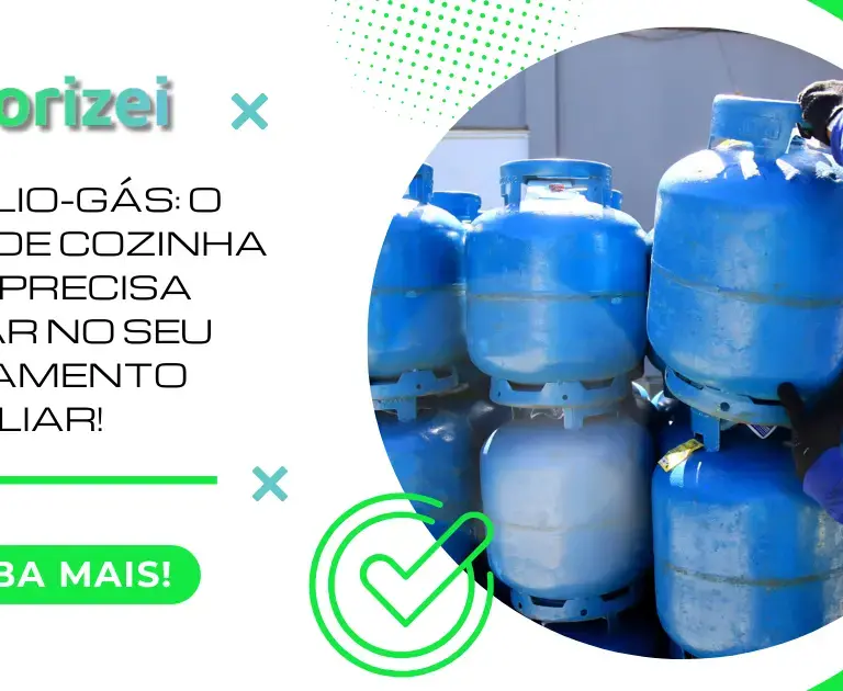 Auxílio-gás: o gás de cozinha não precisa pesar no seu orçamento familiar!