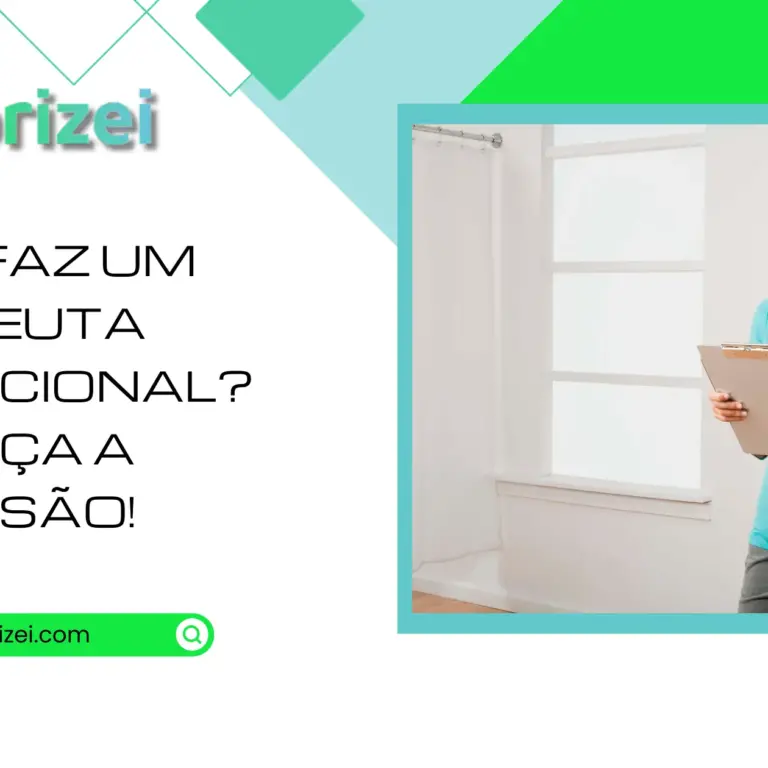 O que faz um Terapeuta Ocupacional? Conheça a profissão! 