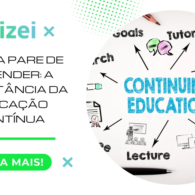Nunca pare de aprender: A importância da educação contínua