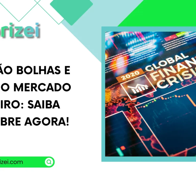 O que são bolhas e crash no mercado financeiro: Saiba tudo sobre agora!