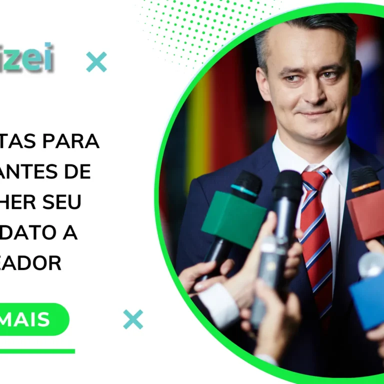 Perguntas para fazer antes de escolher seu candidato a vereador
