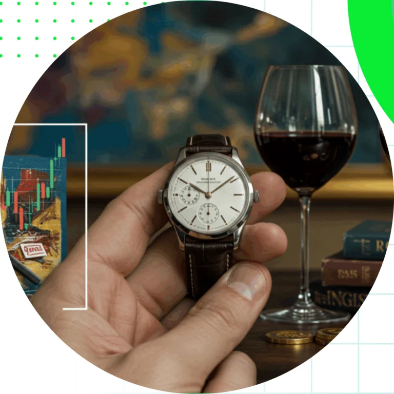 Investimento em arte, vinho e relógios: riscos e oportunidades que desafiam o convencional