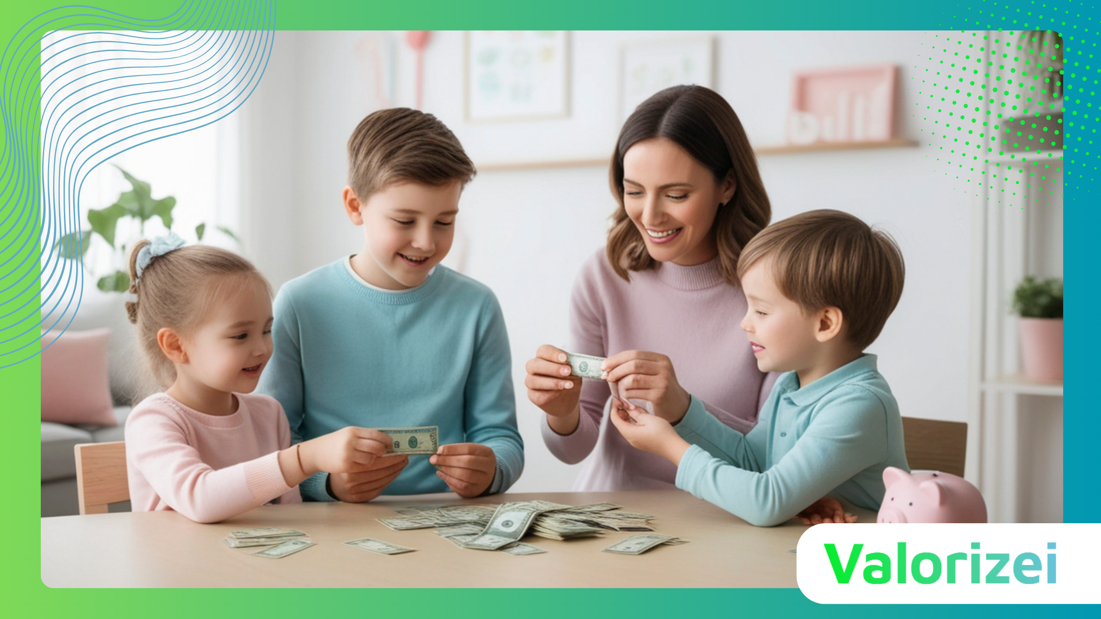 aprender sobre dinheiro de forma divertida